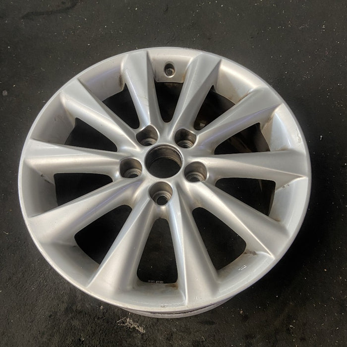 17" LEXUS IS250 09 17x8 alloy 10 spoke w/o chrome Original OEM Wheel Rim - View 8