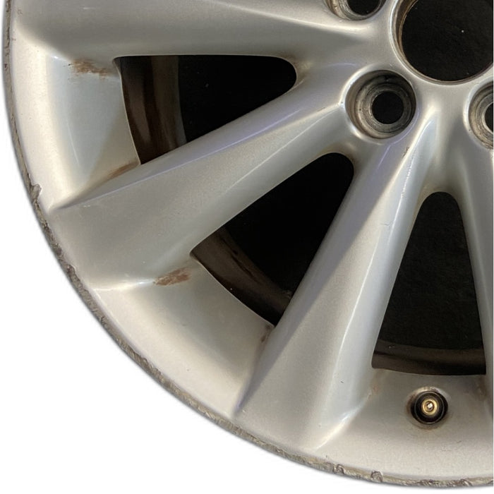 17" LEXUS IS250 09 17x8 alloy 10 spoke w/o chrome Original OEM Wheel Rim - Back View