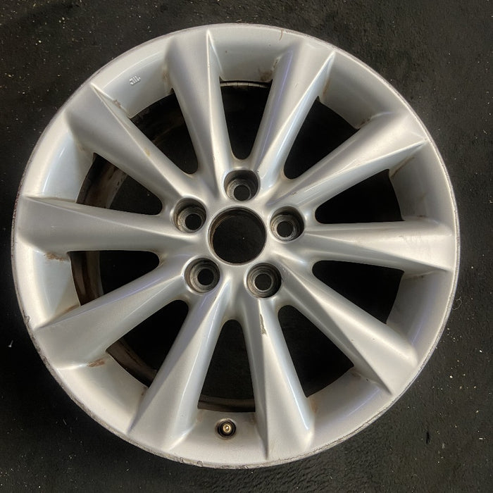 17" LEXUS IS250 09 17x8 alloy 10 spoke w/o chrome Original OEM Wheel Rim - Additional View