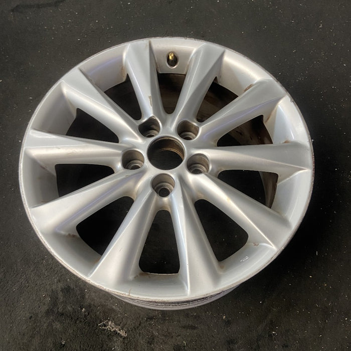 17" LEXUS IS250 09 17x8 alloy 10 spoke w/o chrome Original OEM Wheel Rim - View 8
