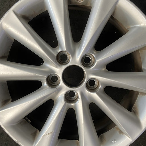 17" LEXUS IS250 09 17x8 alloy 10 spoke w/o chrome Original OEM Wheel Rim - Angle View