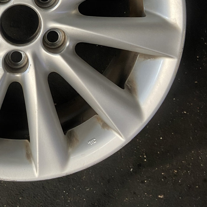 17" LEXUS IS250 09 17x8 alloy 10 spoke w/o chrome Original OEM Wheel Rim - Back View