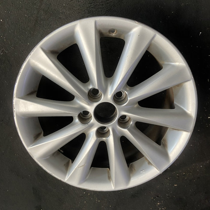 17" LEXUS IS250 09 17x8 alloy 10 spoke w/o chrome Original OEM Wheel Rim - View 7