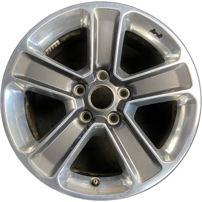 18" WRANGLER 18 VIN X , 18x7.5, 5 spoke, , Original OEM Wheel Rim - Front View