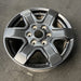 17" BRONCO 21-25 17x7.5, aluminum , gloss black Original OEM Wheel Rim - Close-Up Detail