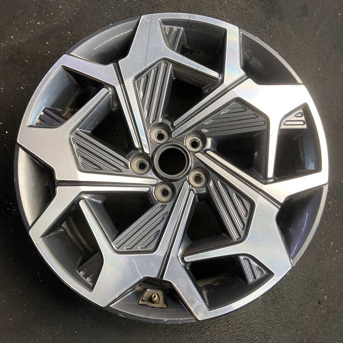 20" PALISADE 21-22 20x7.5 , H spoke Original OEM Wheel Rim - Angle View