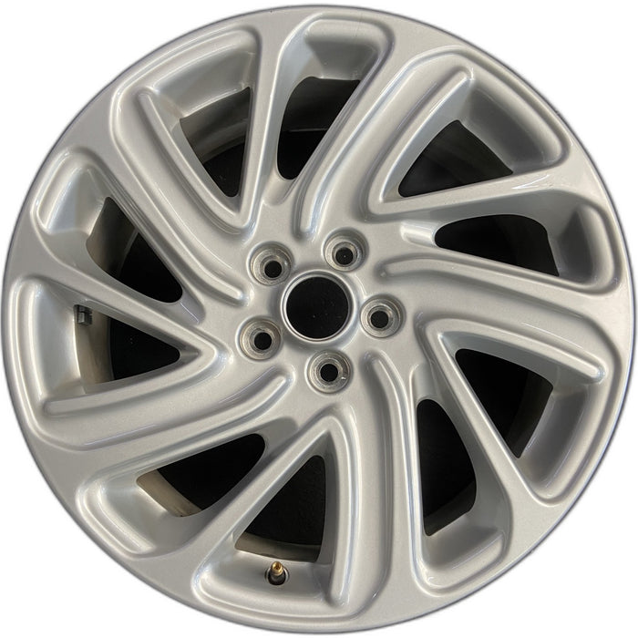 18" CORSAIR 20-25 18x7.5, 10 spoke Original OEM Wheel Rim - Front View
