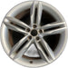 19" AUDI A5 08-09 19x8.5, 5 spoke, double spoke Original OEM Wheel Rim - Front View