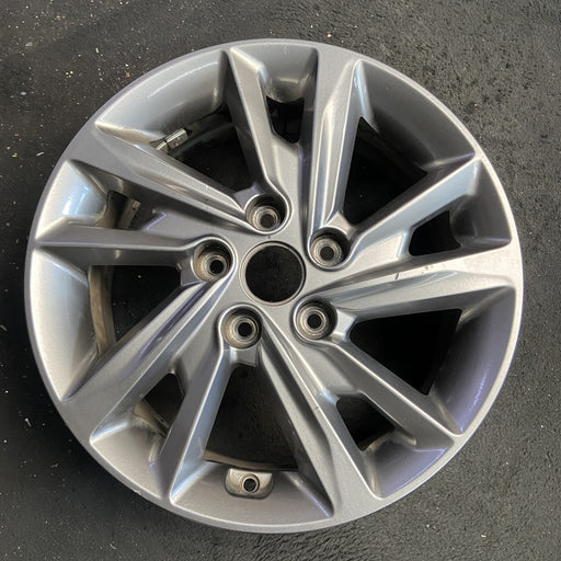 16" OPTIMA 19 16x6.5 , 10 spoke Original OEM Wheel Rim - Angle View
