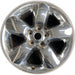 20" DODGE 1500 PICKUP 13 , 20x8, chrome clad Original OEM Wheel Rim - Front View