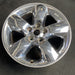 20" DODGE 1500 PICKUP 13 , 20x8, chrome clad Original OEM Wheel Rim - Side Profile