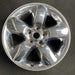 20" DODGE 1500 PICKUP 13 , 20x8, chrome clad Original OEM Wheel Rim - Angle View