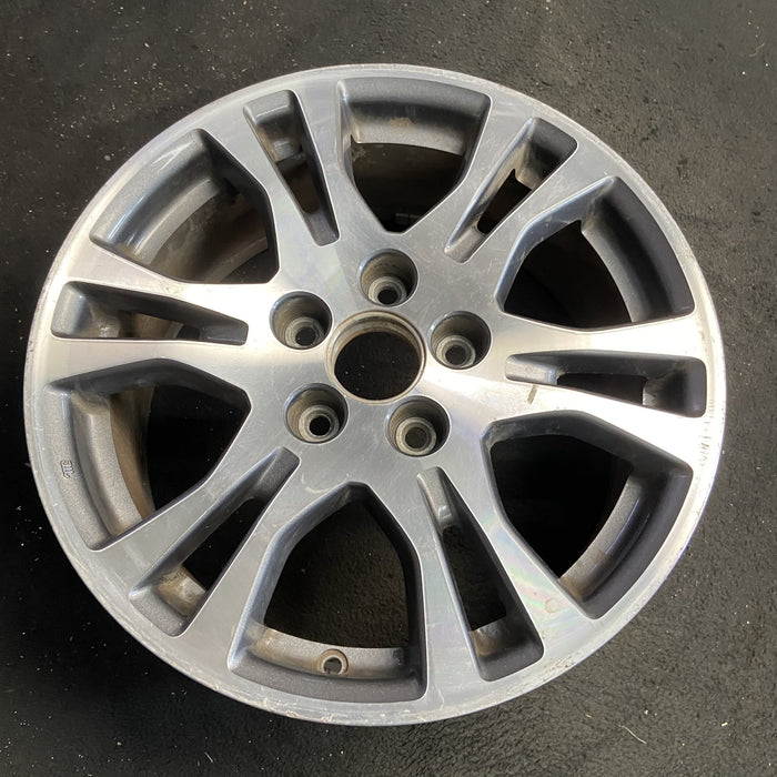 17" ODYSSEY 11-13 17x7, alloy Original OEM Wheel Rim - Side Profile