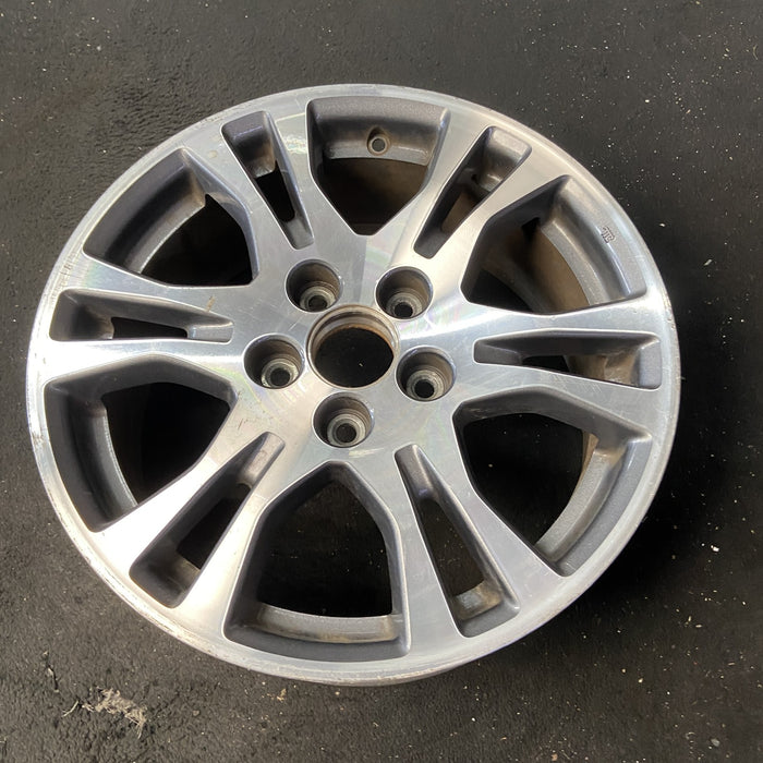 17" ODYSSEY 11-13 17x7, alloy Original OEM Wheel Rim - Close-Up Detail