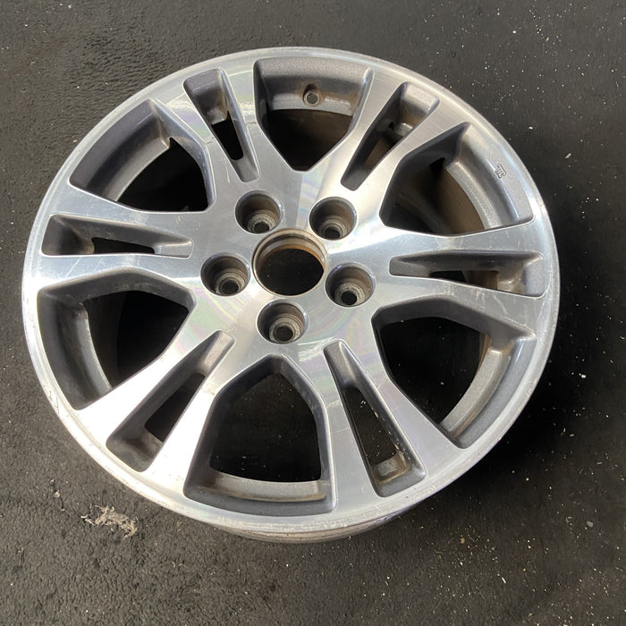 17" ODYSSEY 11-13 17x7, alloy Original OEM Wheel Rim - Close-Up Detail