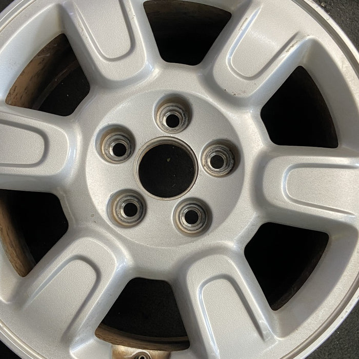 17" RIDGELINE 06 17x7.5 alloy 6 spoke Original OEM Wheel Rim - Angle View
