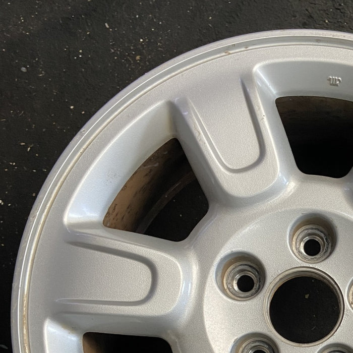 17" RIDGELINE 06 17x7.5 alloy 6 spoke Original OEM Wheel Rim - Side Profile
