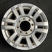 18" FORD F250SD PICKUP 17 18x8 , aluminum, 12 spoke , silver Original OEM Wheel - Angle View