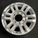18" FORD F250SD PICKUP 17 18x8 , aluminum, 12 spoke , silver Original OEM Wheel - Side Profile