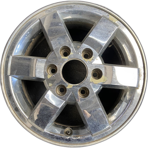 16" CANYON 08 16x6.5, Original OEM Wheel Rim - Front View