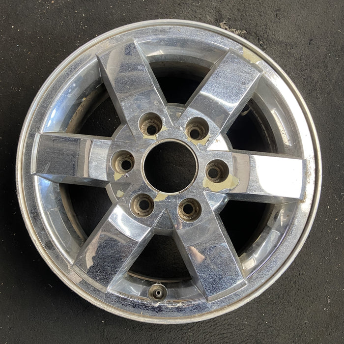 16" CANYON 08 16x6.5, Original OEM Wheel Rim - Angle View