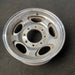 16" EXCURSION 00-05 , aluminum, 5 oval openings Original OEM Wheel Rim - Close-Up Detail