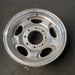 16" EXCURSION 00-05 , aluminum, 5 oval openings Original OEM Wheel Rim - Close-Up Detail