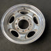 16" EXCURSION 00-05 , aluminum, 5 oval openings Original OEM Wheel Rim - Close-Up Detail