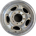 16" EXCURSION 00-05 , aluminum, 5 oval openings Original OEM Wheel Rim - Front View