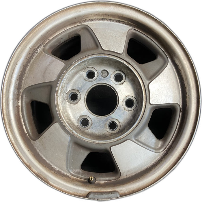 16" ASTRO 03 16x7 aluminum opt PF4 Original OEM Wheel Rim - Front View