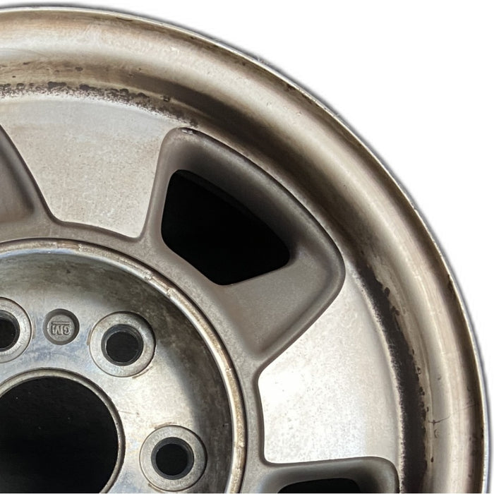 16" ASTRO 03 16x7 aluminum opt PF4 Original OEM Wheel Rim - Side Profile
