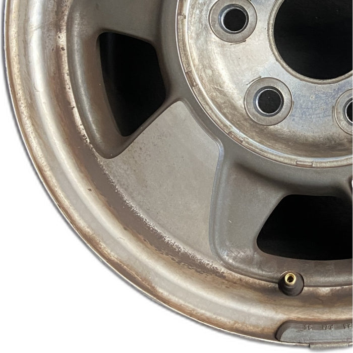 16" ASTRO 03 16x7 aluminum opt PF4 Original OEM Wheel Rim - Back View