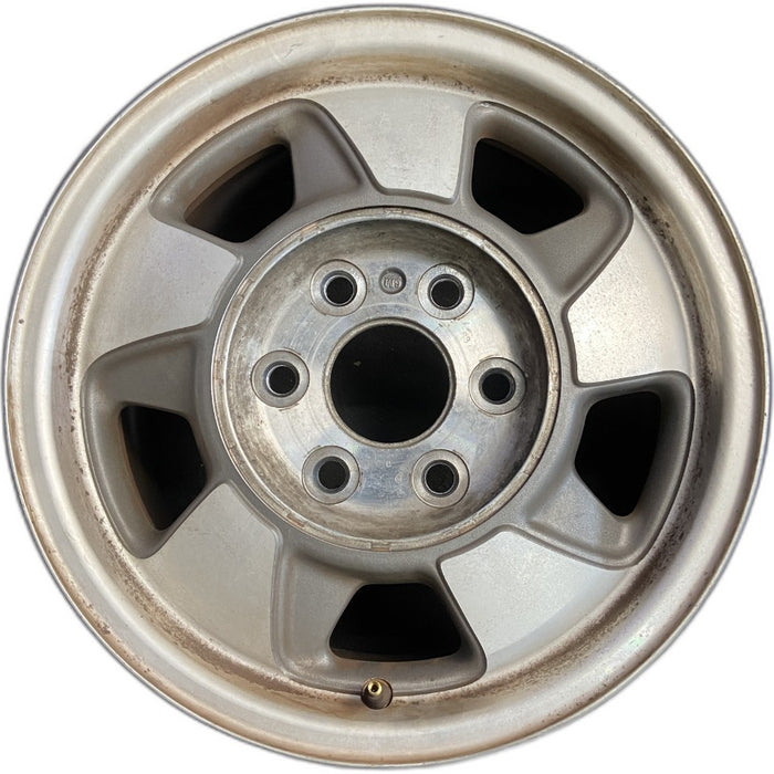 16" ASTRO 03 16x7 aluminum opt PF4 Original OEM Wheel Rim - Front View