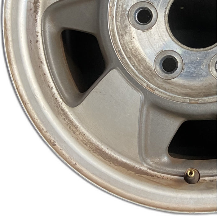 16" ASTRO 03 16x7 aluminum opt PF4 Original OEM Wheel Rim - Back View