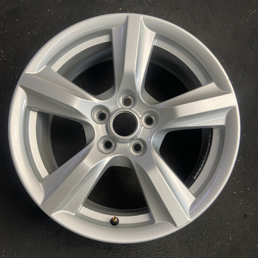 17" MUSTANG 15 17x7.5 , Original OEM Wheel Rim - Angle View