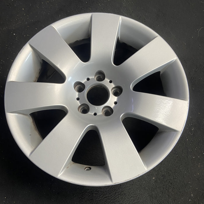 18" BMW 525i 04-05 18x8 , 7 spoke, wide spoke Original OEM Wheel Rim - Side Profile