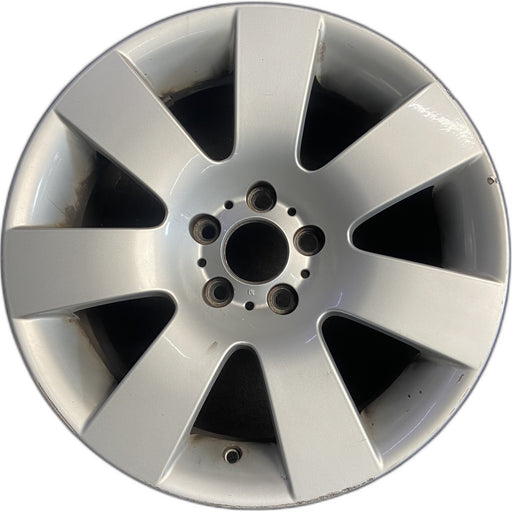 18" BMW 525i 04-05 18x8 , 7 spoke, wide spoke Original OEM Wheel Rim - Front View