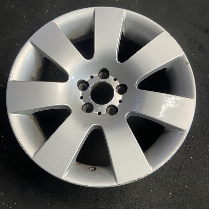 18" BMW 525i 04-05 18x8 , 7 spoke, wide spoke Original OEM Wheel Rim - Side Profile