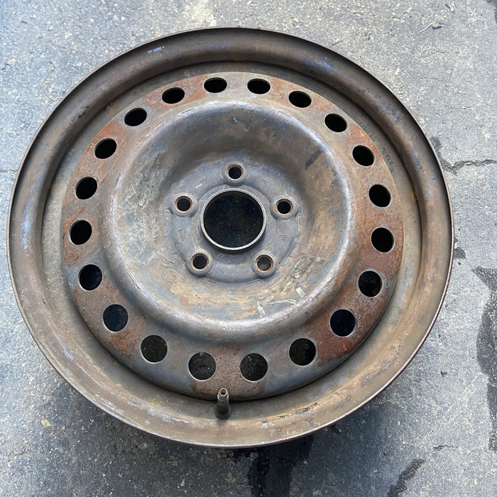 16" ELEMENT 03-04 16x6.5, steel Original OEM Wheel Rim - Side Profile