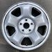 17" RIDGELINE 06-14 17x7.5 steel 5 spoke silver Original OEM Wheel Rim - Front View