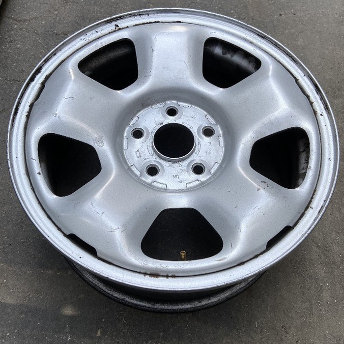 17" RIDGELINE 06-14 17x7.5 steel 5 spoke silver Original OEM Wheel Rim - View 7