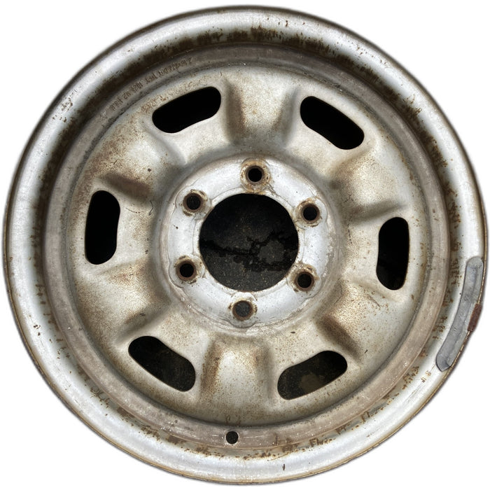 16" ISUZU TROOPER 92-02 , steel Original OEM Wheel Rim - Front View