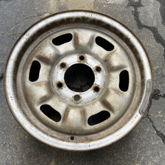 16" ISUZU TROOPER 92-02 , steel Original OEM Wheel Rim - Side Profile