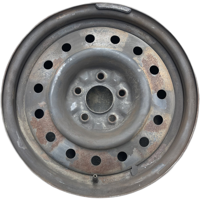 16" ALTIMA 02-04 16x6.5, steel Original OEM Wheel Rim - Front View