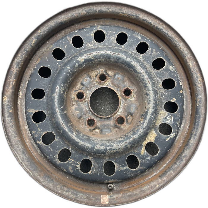 15" SABLE 96-99 15x6, steel Original OEM Wheel Rim - Front View