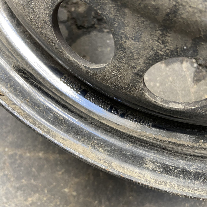 16" MERCEDES SPRINTER 3500 10-17 , 18 hole Original OEM Wheel Rim - Back View