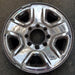 18" DODGE 2500 PICKUP 14 18x8, 5 spoke, chrome Original OEM Wheel Rim - Front View