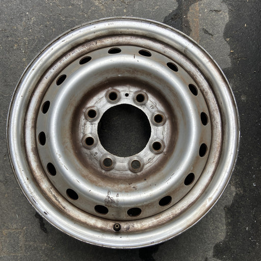 17" NV 1500 12-13 , , standard steel Original OEM Wheel Rim - Angle View