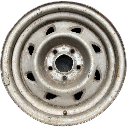 15" BLAZER S10/JIMMY S15 95-97 4x2, 15x7, steel Original OEM Wheel Rim - Front View
