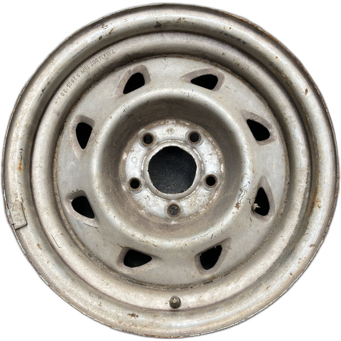 15" BLAZER S10/JIMMY S15 95-97 4x2, 15x7, steel Original OEM Wheel Rim - Front View